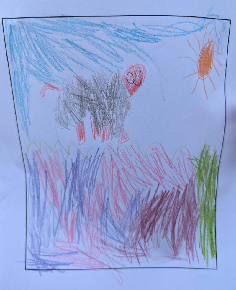 Fantastic beast drawn by miles