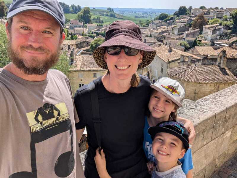 The family in Saint Émilion