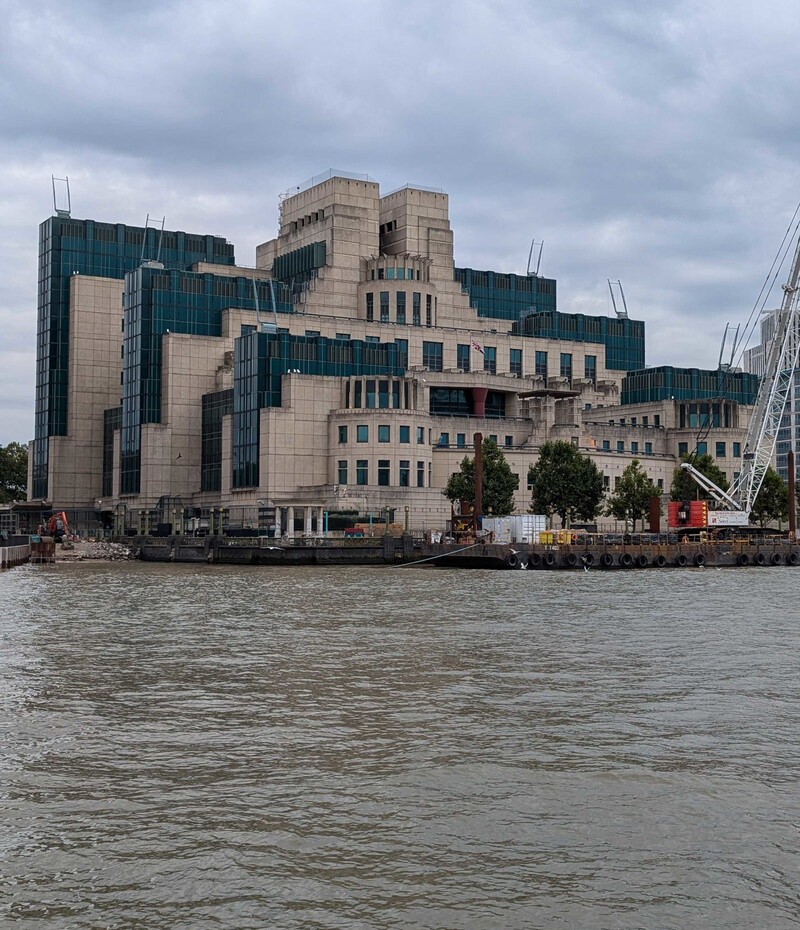 The MI6 building