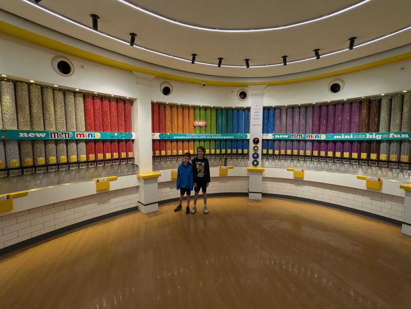 Jake, Miles and M&Ms