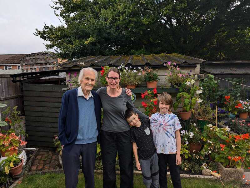 Reg, Sonia, Miles and Jake